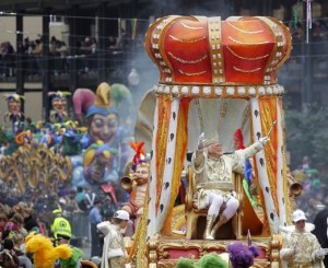 Mardi Gras "king"