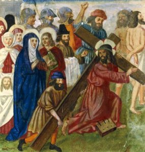 "Lord, grant to your Church to stand like Your Virgin Mother, at the glorious Cross and all the crosses of all people to bring about consolation, hope and comfort." -- St. Pope John Paul II