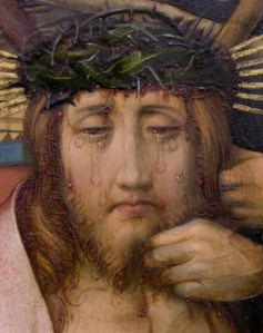 (Detail) painting by Hans Holbein the elder. Photo: Paul Badde