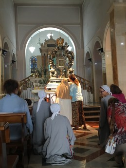 Feast of the Transfiguration veneration of The Holy Face photo: Patricia Enk