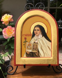 St. Therese Icon by Patricia Enk for this years silent auction