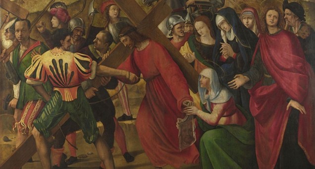 Ridolfo Ghirlandaio, 1483 - 1561 The Procession to Calvary ca. 1505, detail 