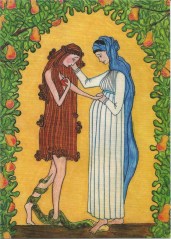 "Mary and Eve" by Sr. Grace Remington, OCSD (link here)